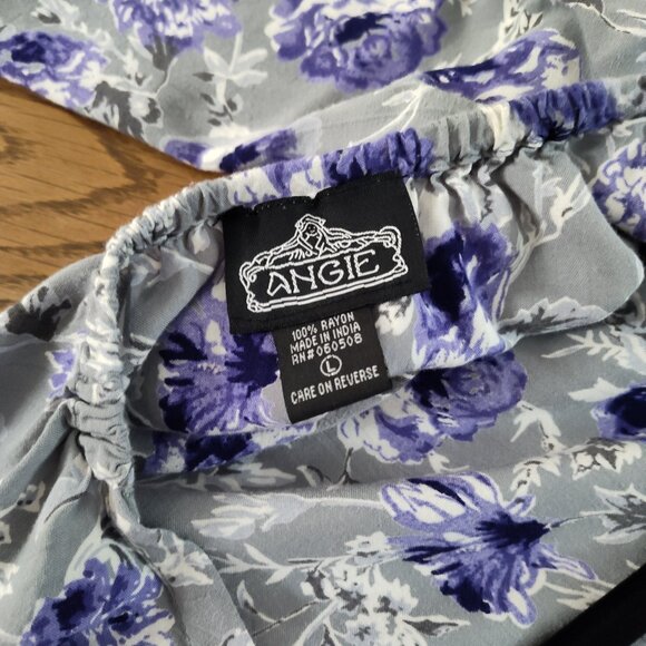 Angie Mini Dress With Cold Shoulders And Keyhole Back Size L - Picture 10 of 11